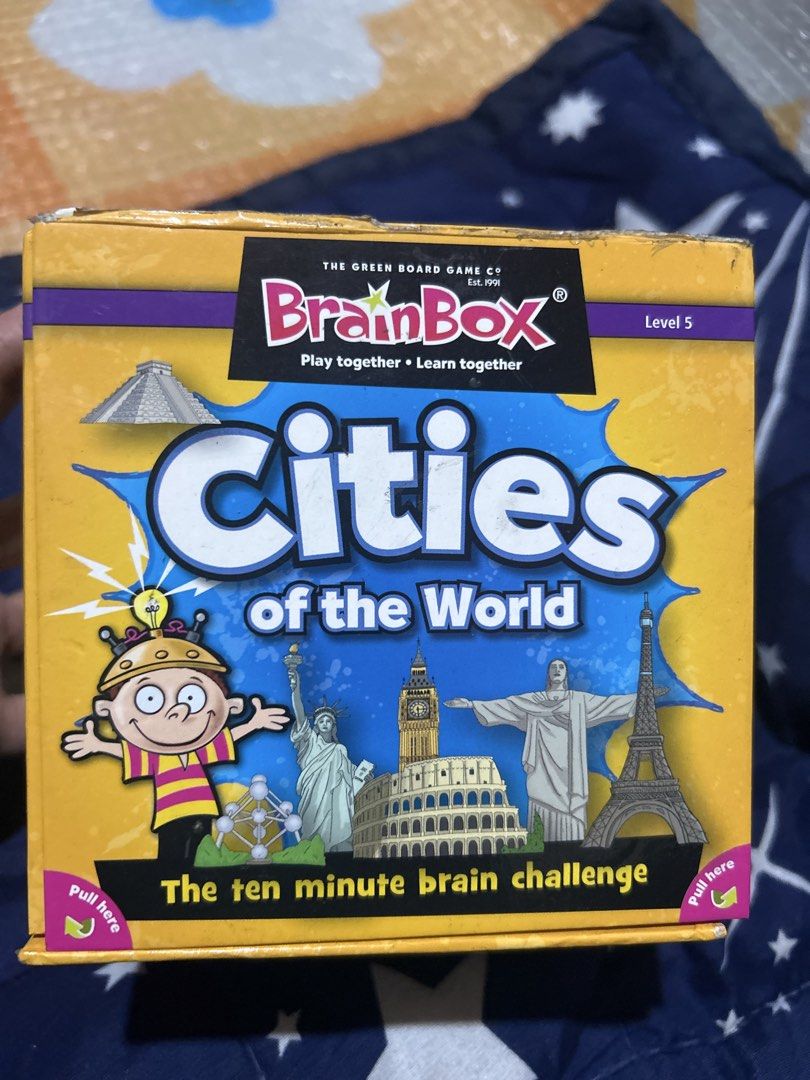 Brainbox Board Game (Category: Board Games & Puzzles) located in Taguig. Submitted by iamfab15 (Listing ID 1467073675, Image 1). Description: Great for family and all ages.