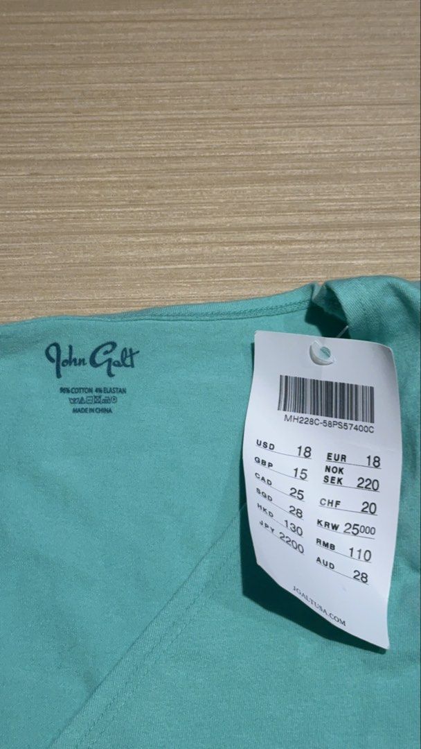 Brandy melville teal amara tank (Category: Sleeveless) located in Makati City. Submitted by jorjarosee (Listing ID 1467096660, Image 3). Description: .
