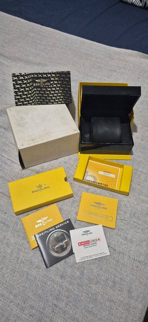 Breitling Superocean 44 (Category: Luxury Watches) located in Paranaque City. Submitted by supremefinds (Listing ID 1467003503, Image 3). Description: For sale Breitling Superocean 44 Selling Php130,000 negotiable Complete set, local AD Unit 9.5/10 condition Outer box great condition Inner box faux leather worn open to decent offers Location Paranaque.