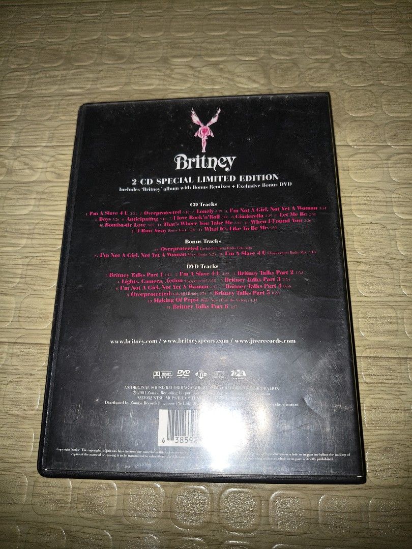BRITNEY SPEARS - BRITNEY SET (Category: CDs & DVDs) located in Manila. Submitted by musiccdshopnew (Listing ID 1467058382, Image 2). Description: .