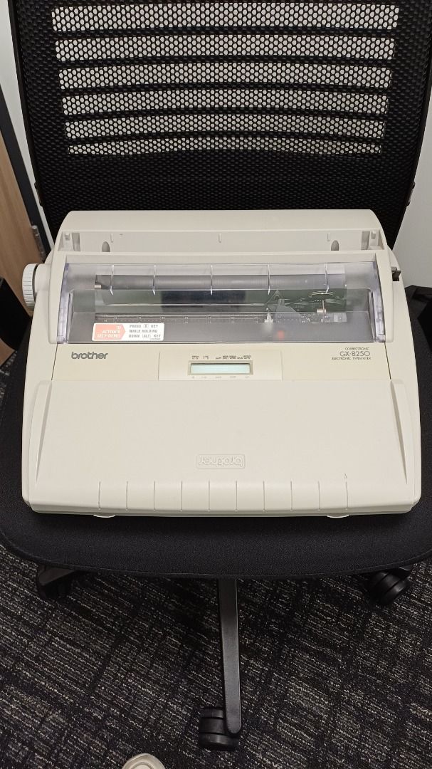 Brother GX 8240 Electronic Typewriter (Category: Office & Business Technology) located in Caloocan City. Submitted by quickwhale10726 (Listing ID 1466987716, Image 1). Description: .