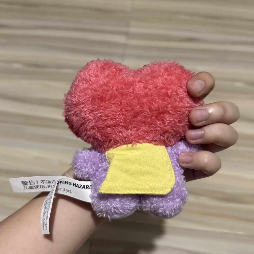 BT21 tata minini plush doll (Category: Plushies & Soft Toys) located in Mabalacat. Submitted by ilovegyu (Listing ID 1467165940, Image 2). Description: - this is used as a keychain. has keychain hook.