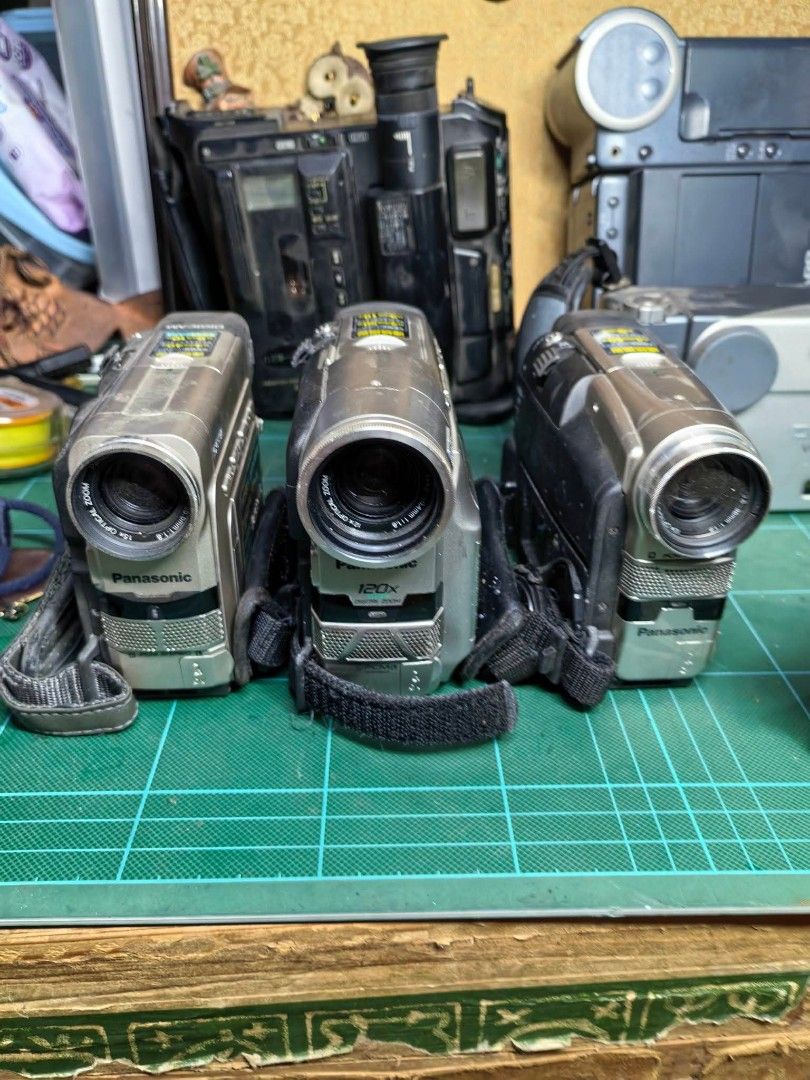 Camcorders and Digital Video Cameras - Take All 8pcs (Category: Cameras) located in Cebu City. Submitted by dudes_villanueva (Listing ID 1467106694, Image 3). Description: Camcorders and Digital Video Cameras - Take All 8pcs As is where is no battery pack - untested. See all pics. Sold as Is. All sales final and non-refundable..