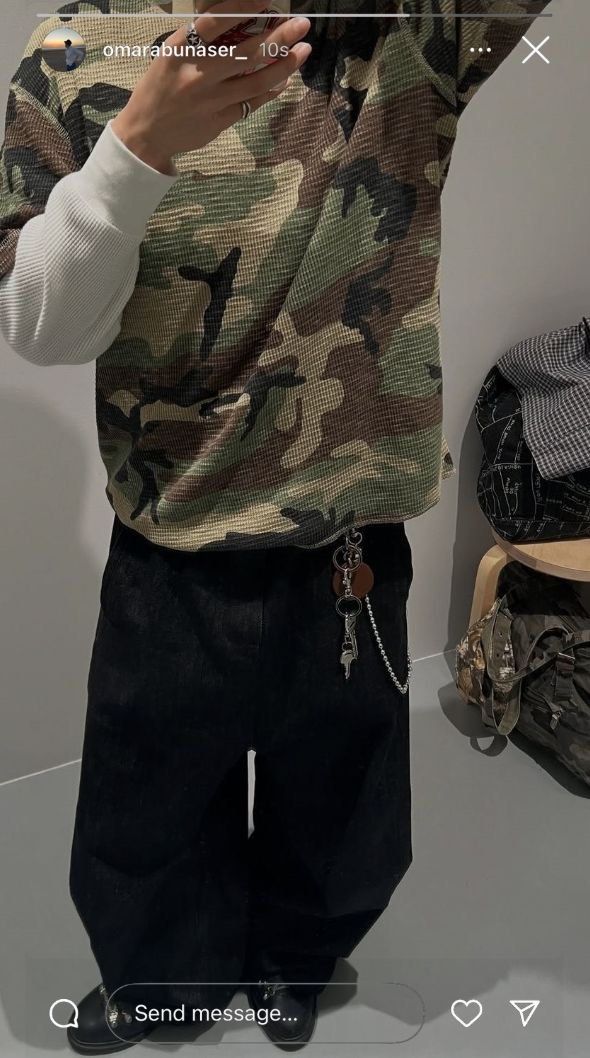 Camouflage thermal long sleeves (Category: Tshirts & Polo Shirts ) located in San Simon. Submitted by wegintal (Listing ID 1466989838, Image 2). Description: Camou thermal long sleeves 24 x 29 500 add sf excellent condition.