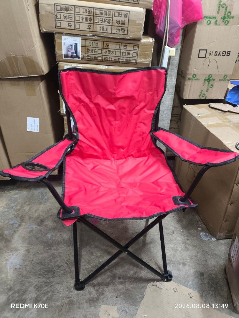 Camping chair (Category: Announcements) located in Manila. Submitted by haideshop (Listing ID 1467019594, Image 1). Description: .