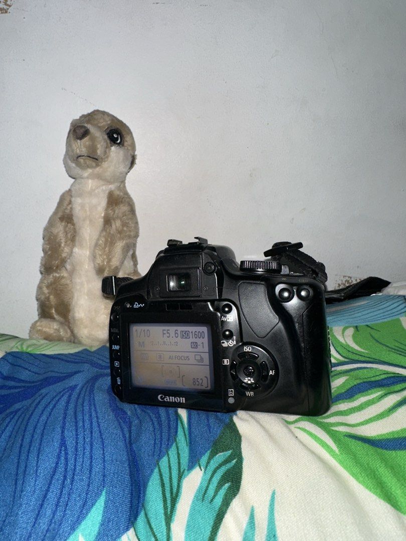Canon EOS 400D (Category: Cameras) located in Malabon City. Submitted by pluto23.5 (Listing ID 1467112889, Image 2). Description: Used Canon EFS 400D. No issues, minimal dust on lens, no output issues. INCLUDED: 18-55mm lens Battery Strap 8GB CF Card DM for sample pics and more details on the camera. Meet up within Metro Manila or SDD only. RFS: Upgrading. .