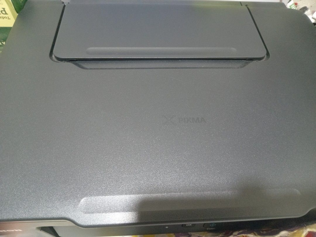 Canon PIXMA G2730 Mega Tank Printer (Category: Printers, Scanners & Copiers) located in Paranaque City. Submitted by ibengivyja87388 (Listing ID 1467091864, Image 1). Description: - Model: Canon PIXMA G2730 Mega Tank All-in-One Printer - Condition: Good working order with a clean exterior - Ink System: Continuous ink supply system with front-facing visible reservoirs for easy monitoring - Functions: Print, scan, and copy with an integrated flatbe