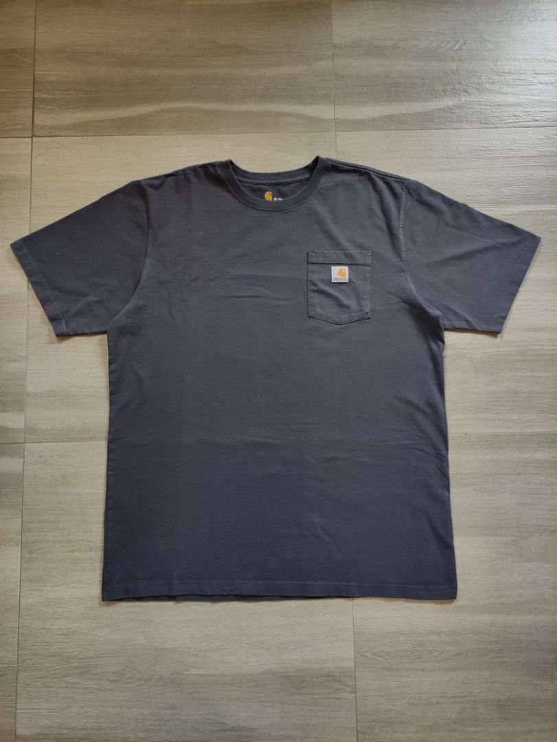 Carhartt K87 BLS Pocket Tee (Category: Tshirts & Polo Shirts ) located in Calamba. Submitted by alorbis96758 (Listing ID 1467082833, Image 1). Description: Chest Width : 25" Length : 32" Best Fit : XL ~ 2XL Color Rate : 9.2 Flaws : ❌.
