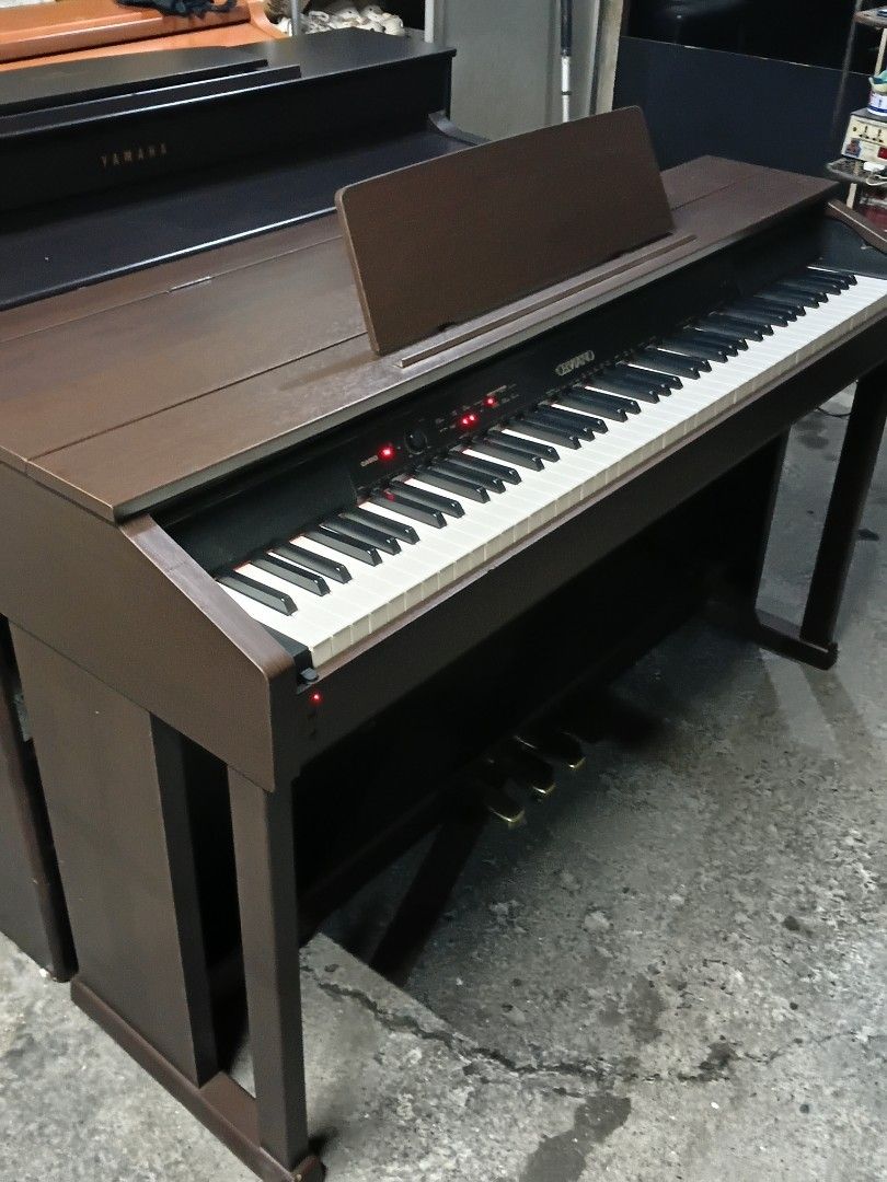 Casio Celviano AP-450 Ebony Ivory Key (Category: Musical Instruments) located in Bacoor. Submitted by aaronxtinshop (Listing ID 1467091934, Image 3). Description: Read Description Below! Lastprice 20k Only Discounted from 23k Price. SLIGHTLY USED FROM JAPAN Casio Celviano Digital Piano Model AP-450 88key weighted Sacaled hammer Synthetic Evony/Ivory key texture AiR Sound engine (Realistic Sound) 256 Polyphony In good working condition Fully funct