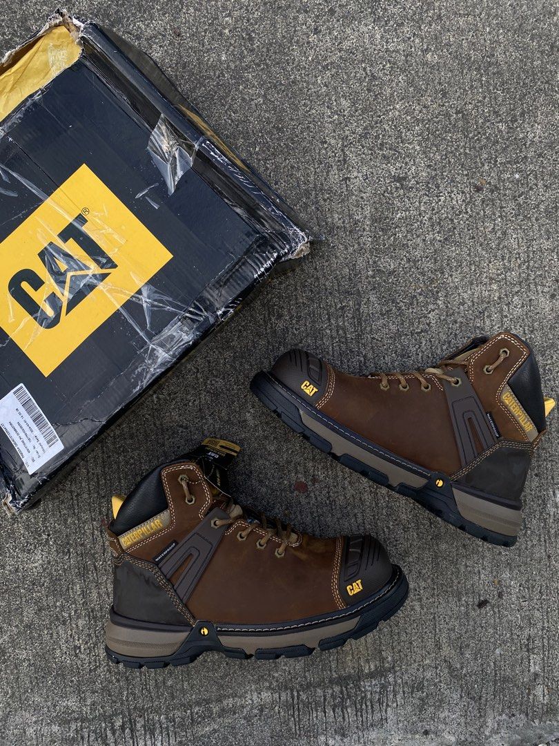 Caterpillar Men’s Excavator Superlite Waterproof Work Boot (Category: Dress Shoes) located in Manila. Submitted by ejothegod (Listing ID 1467113718, Image 1). Description: Caterpillar Men’s Excavator Superlite Waterproof Work Boot 🔥 -10k asking price -from US🇺🇸 authentic -size 8US 41CM -pang tapat sa TIMBERLAND 📍Calamga laguna.