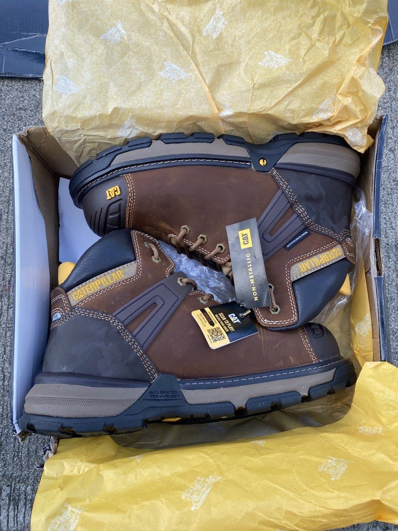 Caterpillar Men’s Excavator Superlite Waterproof Work Boot (Category: Dress Shoes) located in Manila. Submitted by ejothegod (Listing ID 1467113718, Image 3). Description: Caterpillar Men’s Excavator Superlite Waterproof Work Boot 🔥 -10k asking price -from US🇺🇸 authentic -size 8US 41CM -pang tapat sa TIMBERLAND 📍Calamga laguna.