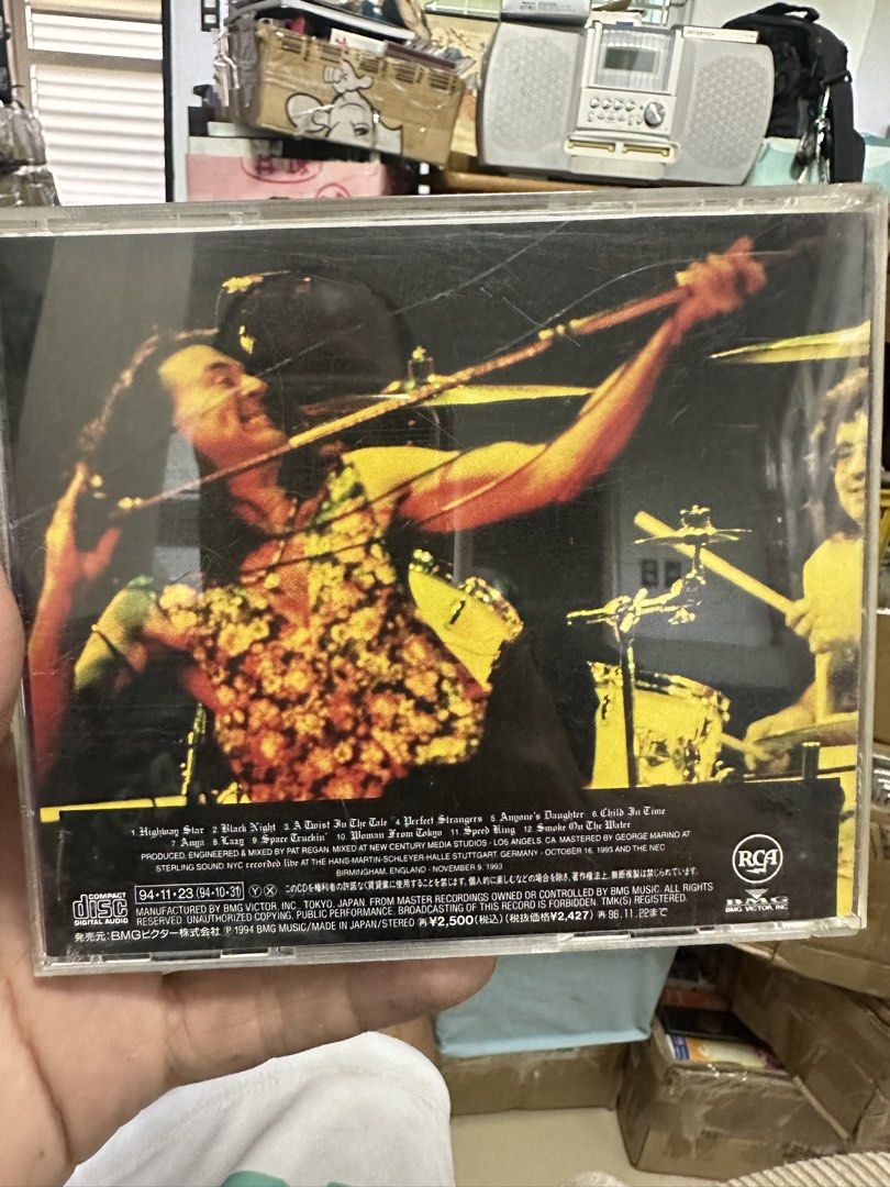 CD DEEP purple Come Hell or High Water (Category: CDs & DVDs) located in Rodriguez. Submitted by pwestoonlinestore (Listing ID 1467066360, Image 2). Description: .