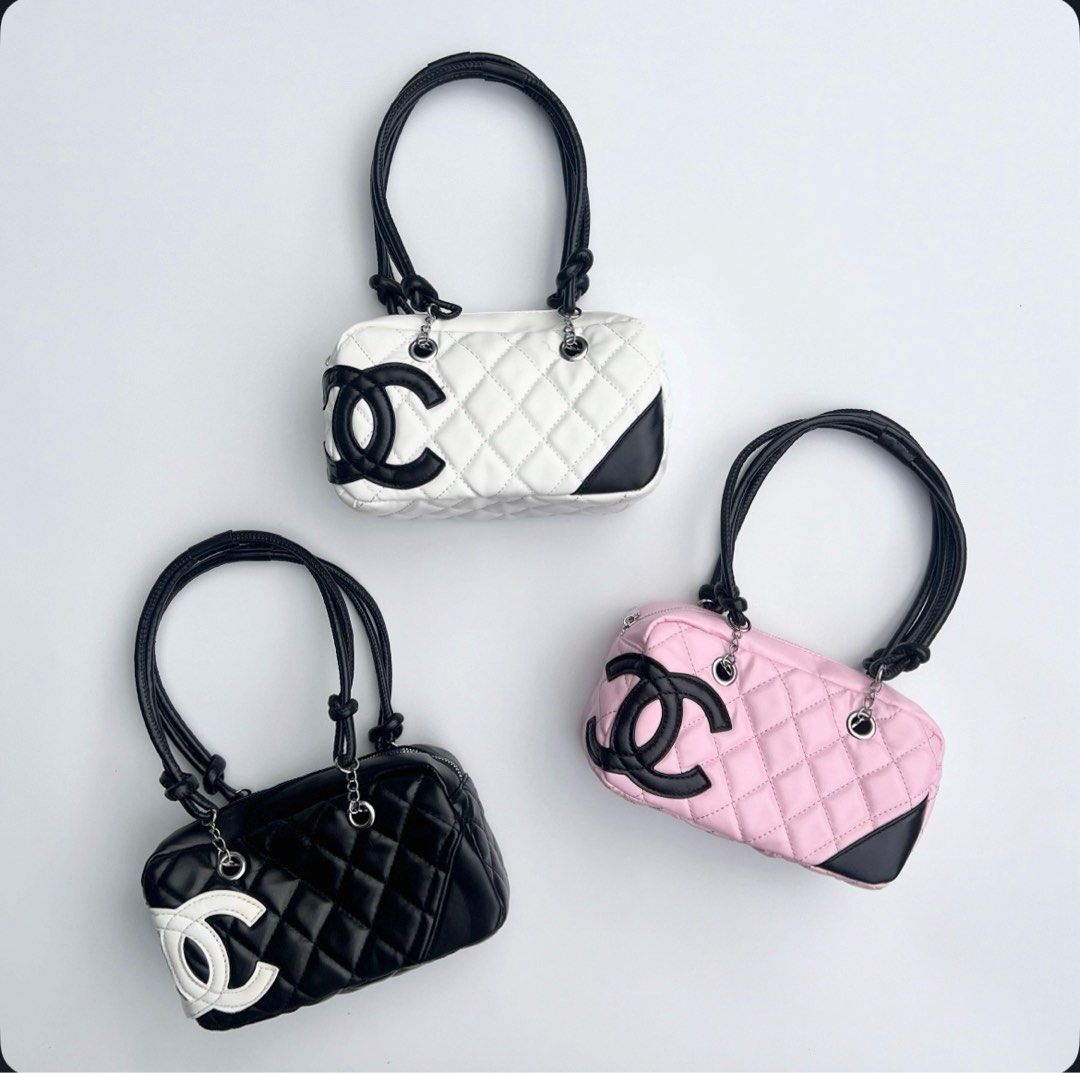 CHANEL CAMBON (Category: Shoulder Bags) located in San Pedro. Submitted by exsics.ph (Listing ID 1466981432, Image 1). Description: 800 - mine + color 750 - min. 5pcs + color inclusion: box dust bag chain strap recipts.