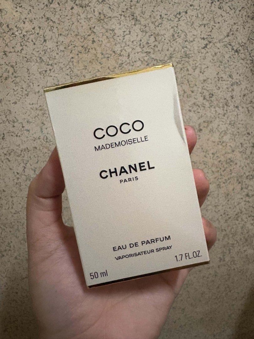 Chanel Coco mademoiselle 50ml (Category: Fragrance & Deodorants) located in Manila. Submitted by rainbowcrown (Listing ID 1466979817, Image 2). Description: Authentic and brand new. Packaging opened only to check authenticity..