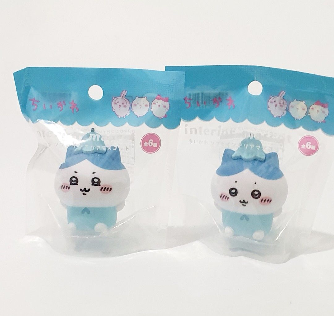 Chiikawa Soft Vinyl Interior Mascot Figure Hachiware (Category: Figurines & Statues) located in Taytay. Submitted by kyo.mono (Listing ID 1467066343, Image 1). Description: 💟Follow us on IG: kyo.mono for faster replies TikTok: kyo.mono_ for videos and review Brand new and sealed Auth from Japan Actual photo posted Sold per piece.
