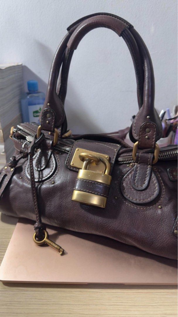 Chloe Paddington with Certificate (Category: Luxury Bags & Wallets) located in Makati City. Submitted by chariz509 (Listing ID 1467082105, Image 2). Description: with signs of usage since this is vintage but no major flaws FIXED PRICE RUSH RUSH.
