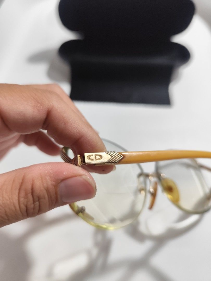 Christian Dior Vintage Glasses (Category: Sunglasses & Eyewear) located in Cebu City. Submitted by icoolectnsellect (Listing ID 1467148460, Image 3). Description: Issue: Minor Scratch, Dirt and RX lens. Bought at Garage Sale. Authenticity not Guaranteed, di ko alam if legit or Fake. Buy @ your own Risk. All EyeGlasses or Sun Glasses ay may Grado or Prescription Glasses. Please be careful para di masira mata nyo, you can change the lens and frame 