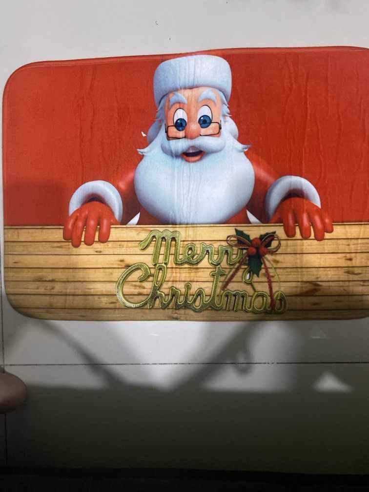 Christmas non-slip mat (Category: Other Home Decor) located in Taguig. Submitted by ceej0915 (Listing ID 1467074929, Image 1). Description: christmas mat non slip.
