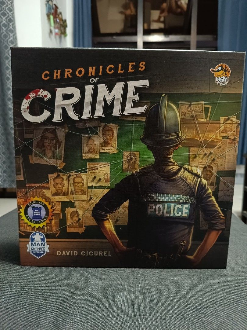 Chronicles of Crime (Category: Board Games & Puzzles) located in Makati City. Submitted by liamjakobb87103 (Listing ID 1467100562, Image 1). Description: Complete Inserts I can send more photos upon request Shipping only Lalamove, Grab.