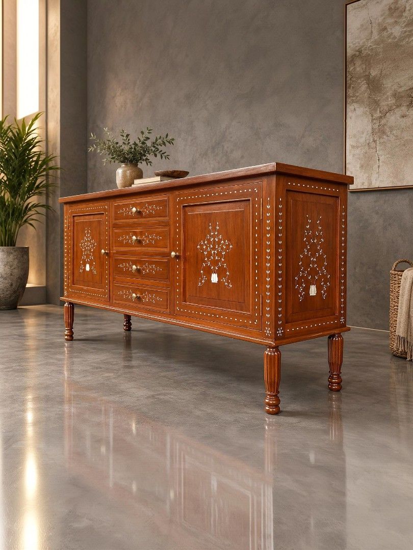 Cl1. 6FT BUFFET TABLE (Category: Other Home Furniture) located in Manila. Submitted by abachejohn85405 (Listing ID 1466972738, Image 1). Description: BEAUTIFUL 6FT BUFFET TABLE * Newly Made * Ready to use * Mixed Narra & Yakal Wood Dimension: L: 72 W: 18 H: 36 In inches 🚛 We deliver NATIONWIDE at buyer's expense. ✅ Transportify/Lalamove ✅ Pambato & Moreta Shipping Lines ✅ Victory Liner Cargo ✅ Daily Overland (Bicol) ✅ Athan Cargo ✅ Visayan Pearl