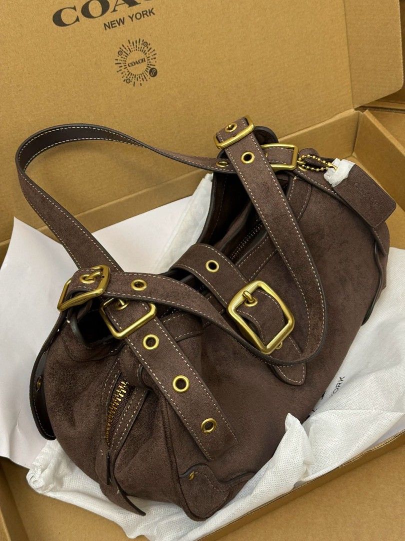 Coach Drifter 31 in Suede Brown (Category: Shoulder Bags) located in Quezon City. Submitted by bagsboutiqueph (Listing ID 1467023810, Image 3). Description: LAST PRICE POSTED. LIMITED STOCKS! BRANDNEW WITH INCLUSIONS. COLOR MAY SLIGHTLY VARY IN ACTUAL DUE TO LIGHTING AND CAMERA SETTING. OTHER PHOTOS WILL BE SEND DURING PURCHASE AND FOR SURE BUYERS ONLY. WHEN IN DOUBT, DO NOT ORDER. THANK YOU..