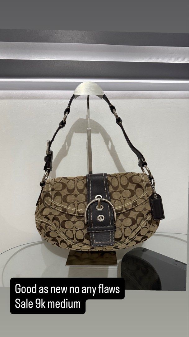 Coach soho medium (Category: Luxury Bags & Wallets) located in Manila. Submitted by baglover1111 (Listing ID 1467129422, Image 3). Description: No any flaws Good as new pa.