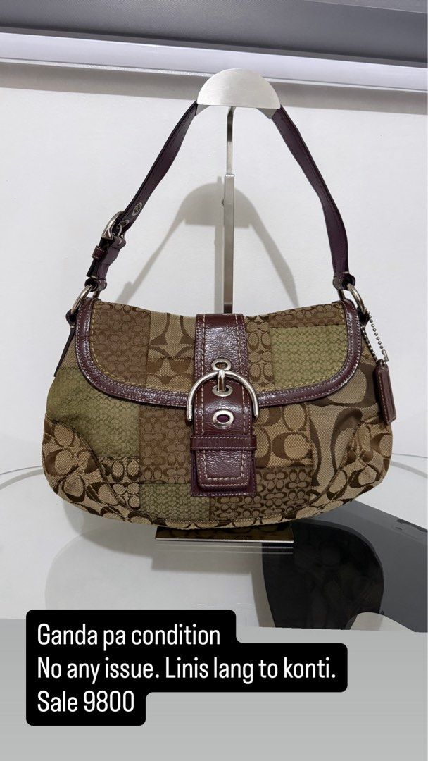 Coach soho patchwork medium (Category: Luxury Bags & Wallets) located in Manila. Submitted by baglover1111 (Listing ID 1467129114, Image 2). Description: No any issue In very good condition .