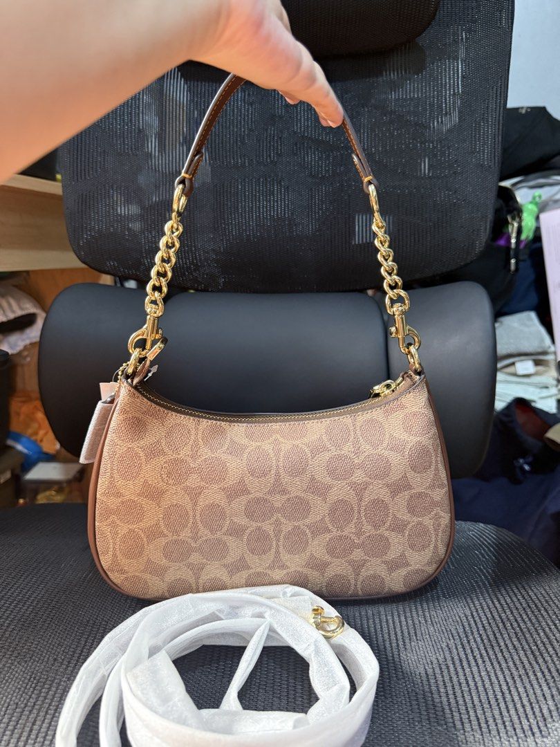 Coach Teri Tan Brown (Category: Cross-body Bags) located in San Jose del Monte. Submitted by shop_by_zd (Listing ID 1467081735, Image 3). Description: Brand new with tag .
