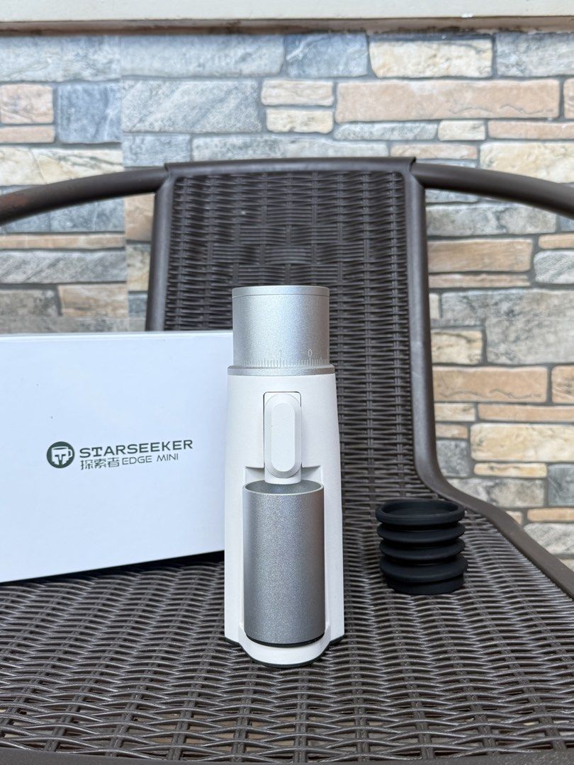 Coffee Grinder (Starseeker Edge Mini) (Category: Coffee Machines & Makers) located in San Jose. Submitted by kapekapelang (Listing ID 1467147880, Image 2). Description: FOR SALE: Starseeker Edge Mini Selling my Starseeker Edge Mini, used only twice for product review purposes. Condition: Like new! Oy used it twice to review RFS: Decluttering / Not being used anymore. Feel free to message me for more details, photos, or inquiries!.