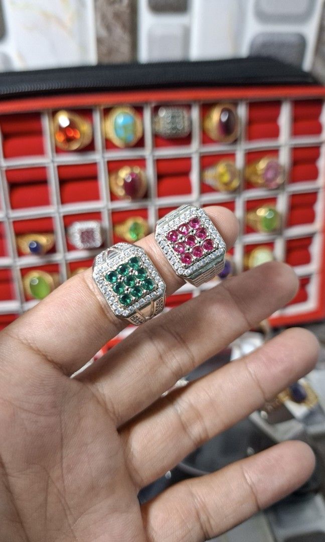 Combo Ring (Category: Jewelry) located in Singapore. Submitted by permataqolbu (Listing ID 1467137870, Image 3). Description: combo ring delima 4 pcs $200 combo ring cincin zircon 2 pcs $150.