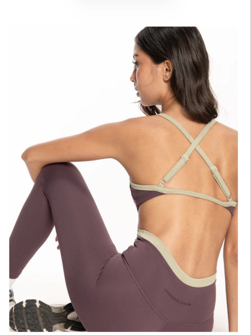 Common Mode Fruit Punch Align Bra (Grape) (Category: Activewear) located in Mandaluyong City. Submitted by declutterwithdx (Listing ID 1467073026, Image 3). Description: - Just fitted it and realized it’s not my style 😢 - Bought it because the color is so unique 😞 - Size small - SRP: 1,890 - Selling for 1,650 Helping tags: Shape Active / Oja / Lilo / .