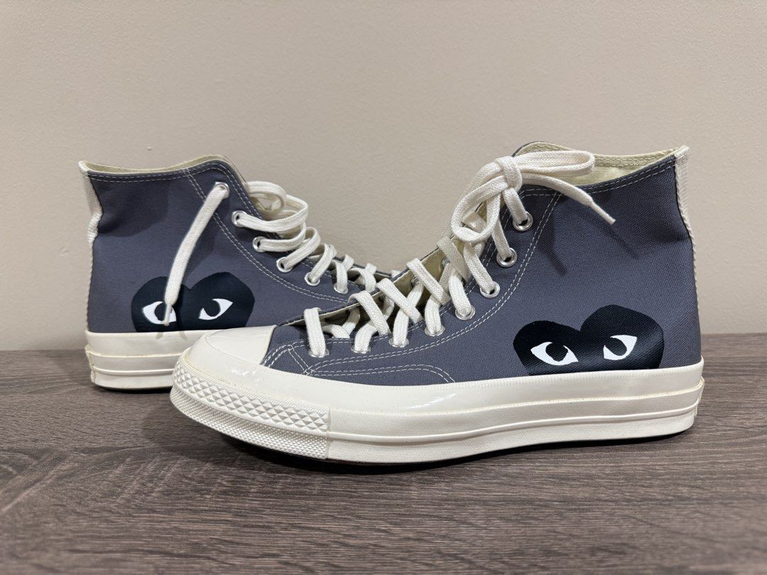 Converse CDG Grey High - Size 8M (Category: Sneakers) located in Manila. Submitted by xanderty (Listing ID 1467061861, Image 1). Description: .