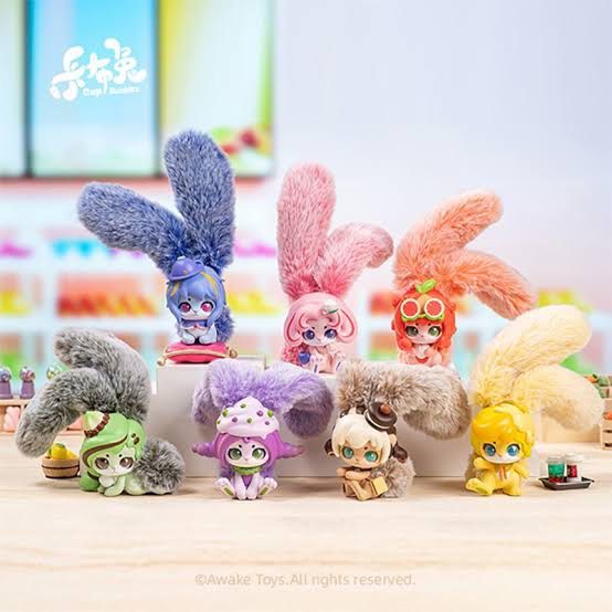 CUP RABBITS SCENTED BLIND BOXES SEALED IN BOX (Category: Designer & Blind Box Toys) located in Valenzuela. Submitted by chimera.111 (Listing ID 1467157313, Image 3). Description: CUP RABBITS🐰🐰 CUP RABBITS FACE YOURSELF (Black Box) -₱400 per blind box -₱2100 per pack (6pcs) Each has a unique floral scent depending on which character you get! CUP RABBITS INNER DESIRE (Blue Box) -₱400 per blind box -₱2100 per pack (6pcs) Scents: Strenght (green) -