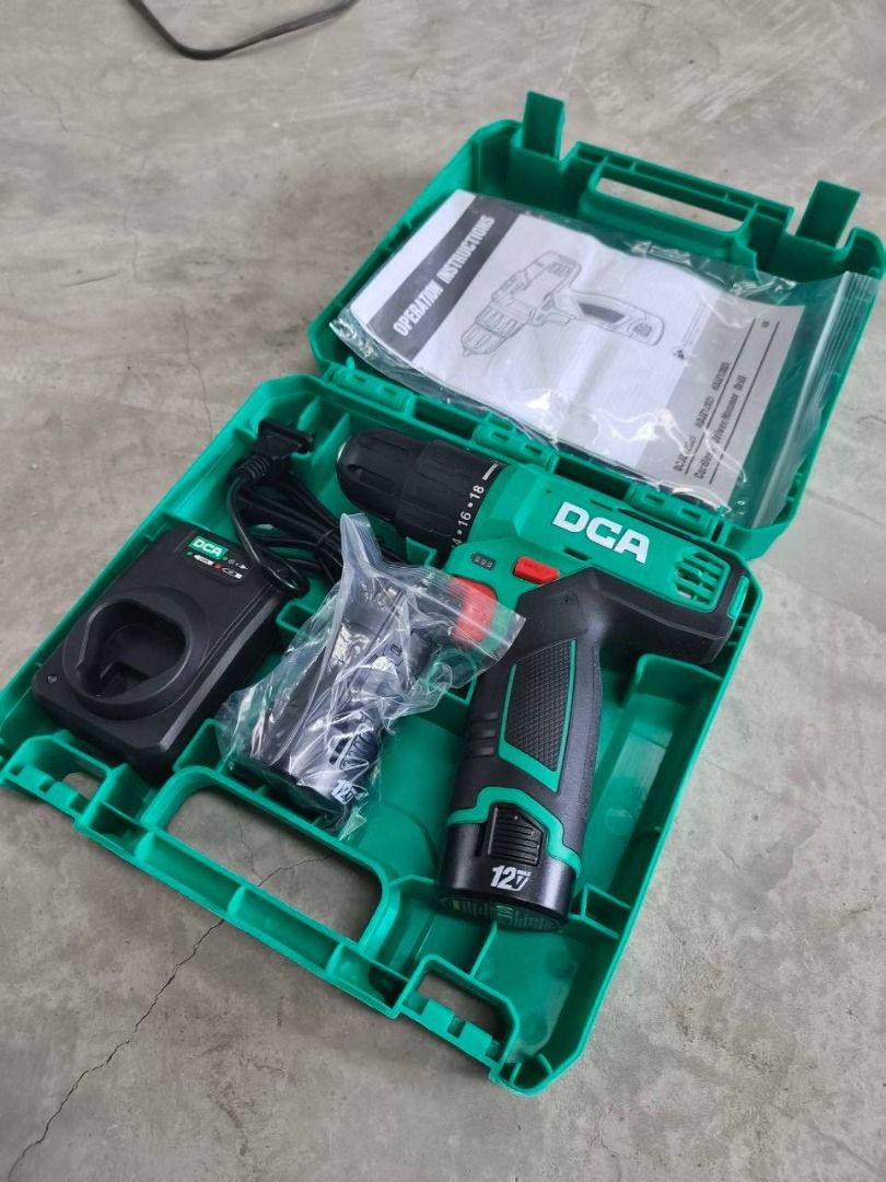 DCA ADJZ1202i (TYPE E) Cordless Driver/Hammer Drill (Category: Everything Else Others) located in Manila. Submitted by 09171479278_elsie. (Listing ID 1466978090, Image 3). Description: DCA ADJZ1202i (TYPE E) Cordless Driver/Hammer Drill.