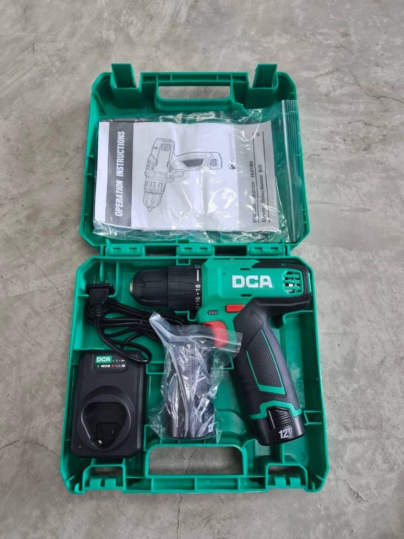 DCA ADJZ1202i (TYPE E) Cordless Driver/Hammer Drill (Category: Everything Else Others) located in Manila. Submitted by 09171479278_elsie. (Listing ID 1466978090, Image 2). Description: DCA ADJZ1202i (TYPE E) Cordless Driver/Hammer Drill.