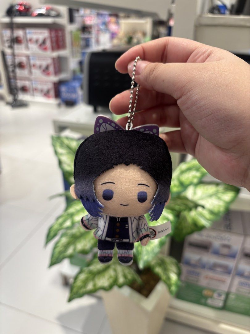 Demon Slayer Plushie - Shinobu (Category: Plushies & Soft Toys) located in Angeles City. Submitted by imagoodboykth (Listing ID 1467014498, Image 1). Description: Brand New pa RFS: not my prio Can do meet-ups, lalamove or j&t shipping!! 🫶🏻 Loc. Angeles City.