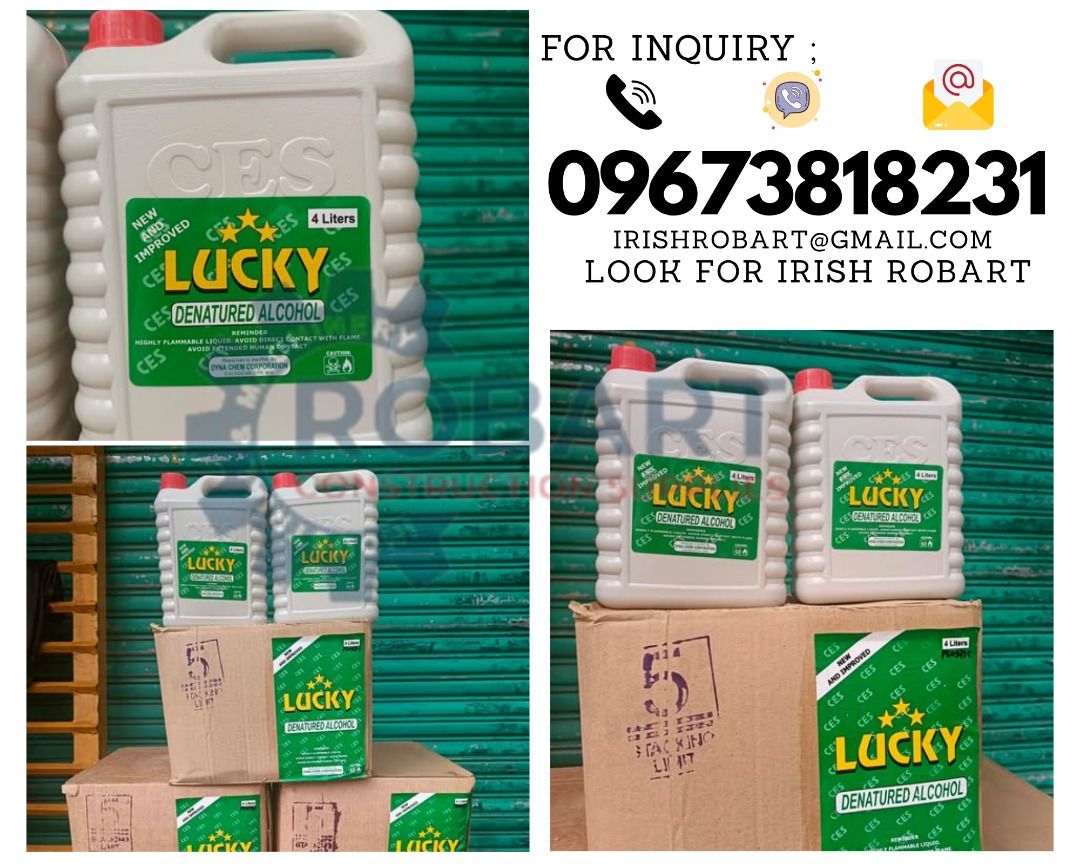 Denatured alcohol (Category: Construction Tools & Equipment) located in Manila. Submitted by irishrobart_22 (Listing ID 1467027841, Image 1). Description: Denatured alcohol 𝑹𝑶𝑩𝑨𝑹𝑻 𝑪𝑶𝑵𝑺𝑻𝑹𝑼𝑪𝑻𝑰𝑶𝑵 𝑺𝑼𝑷𝑷𝑳𝑰𝑬𝑺 #RobartConstructionSupplies #constructionmaterials 🔵100% Trusted Supplier 🔵Competitive Price 🔵𝑾𝒆 𝒂𝒓𝒆 𝑫𝑻𝑰 𝑹𝒆𝒈𝒊𝒔𝒕𝒆𝒓𝒆𝒅 & 𝑩𝑰𝑹 𝐀𝐂𝐂𝐑𝐄𝐃𝐈𝐓𝐄𝐃 Products: ▫️Machinery ▫️Electrical ▫️Valves & Fittings 