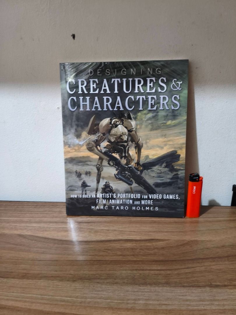 Designing Creatures & Characters book by Marc Taro Holmes (Category: Children's Books) located in Muntinlupa City. Submitted by sp_07 (Listing ID 1467030138, Image 1). Description: Marc Taro Holmes art instruction book for creating video game, film, and animation creatures and characters. Paperback with full-color cover, featuring step-by-step techniques and portfolio-building guides for digital artists and illustrators..