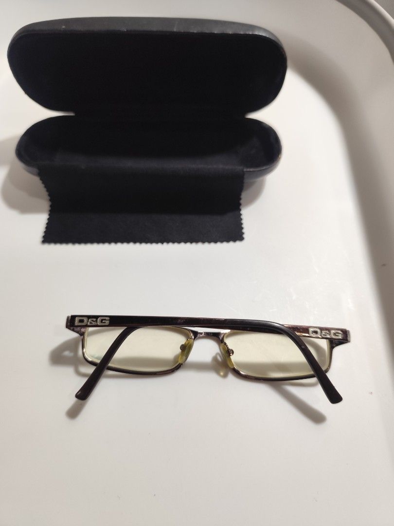 D&G Dolce & Gabbana Eyeglasses Frame (Category: Sunglasses & Eyewear) located in Cebu City. Submitted by icoolectnsellect (Listing ID 1467149176, Image 2). Description: Issue: Minor Scratch, Dirt and RX lens. Bought at Garage Sale. Authenticity not Guaranteed, di ko alam if legit or Fake. Buy @ your own Risk. All EyeGlasses or Sun Glasses ay may Grado or Prescription Glasses. Please be careful para di masira mata nyo, you can change the lens and 