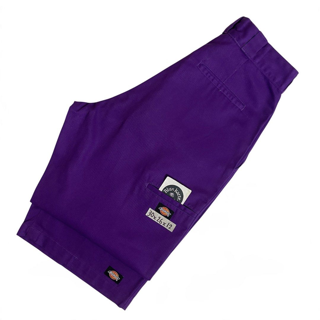 Dickies Loose Fit Double Patch (VIOLET) (Category: Shorts) located in Taguig. Submitted by _blisskarte_ (Listing ID 1467122349, Image 1). Description: Price: ₱1300 Dickies Loose Fit Double Patch (VIOLET) • width: 30 • length: 26 • leghole: 12 📍Guadalupe Cembo, Taguig 🚚Via J&T / Lalamove / Meet-up.