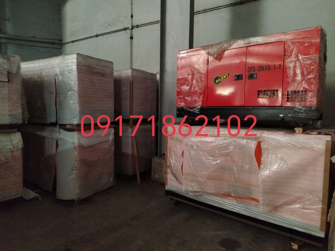 diesel Generator (Category: Industrial Equipment) located in San Juan City. Submitted by macaranasc92213 (Listing ID 1467020561, Image 2). Description: Mounted tropical radiator. • Skid base with anti-vibration mounts. • Skid-based diesel tank. • Exhaust silencer and flexible pipe, batteries with cables, toolkit and operation manual • Brushless, single bearing and drop proof screen protected. • Class H insulation. • IP21-IP23 protection standard 