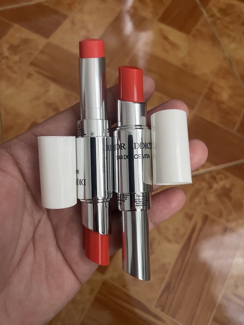 Dior addict 546 dolce vita (Category: Makeup) located in Manila. Submitted by yangcosmetics (Listing ID 1466992858, Image 1). Description: Bnew no box lang Original money back if fake Shipping via j&t or lalamove.