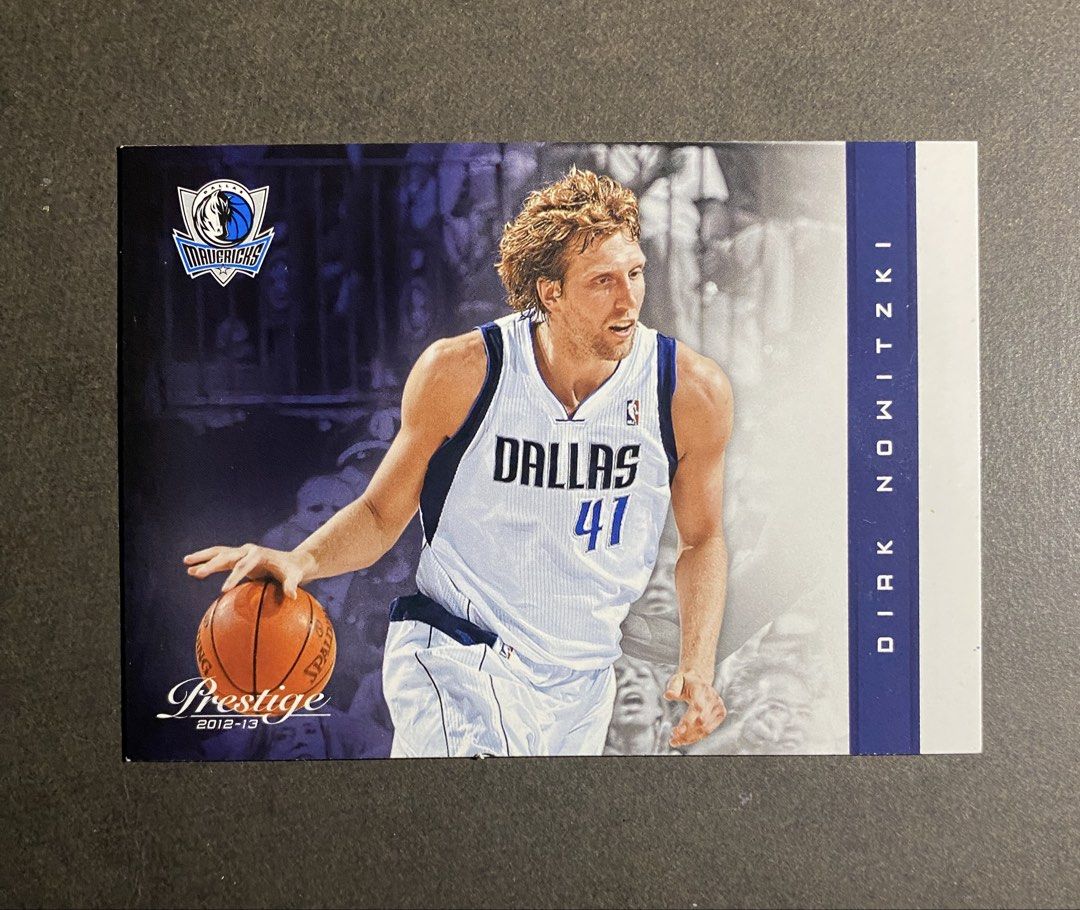 Dirk Nowitzki Panini Prestige #108 (Category: Raw Singles) located in Batangas. Submitted by hobbysyo (Listing ID 1467156646, Image 1). Description: Mop Gcash or Bpi Addl sf .
