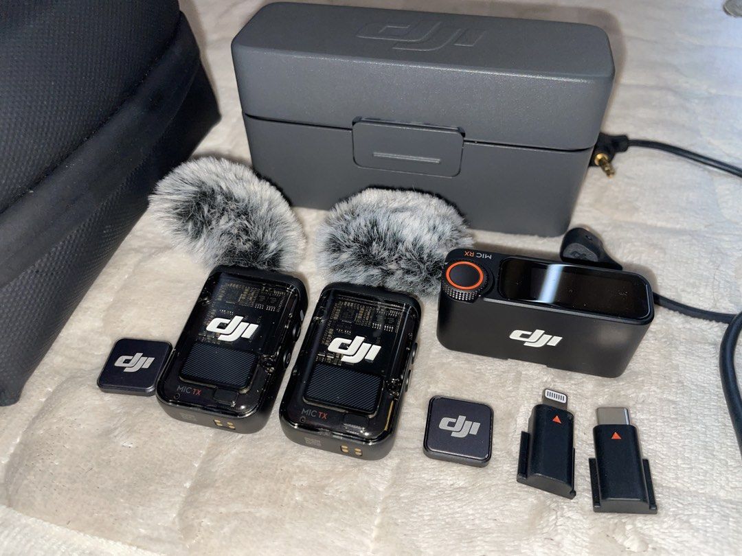 DJI Mic 2 full set (Category: Microphones) located in Minglanilla. Submitted by zealowl_b6bd54 (Listing ID 1467131844, Image 3). Description: DJI mic 2 barely used Selling this for last price 5k No issue Bought this last year.