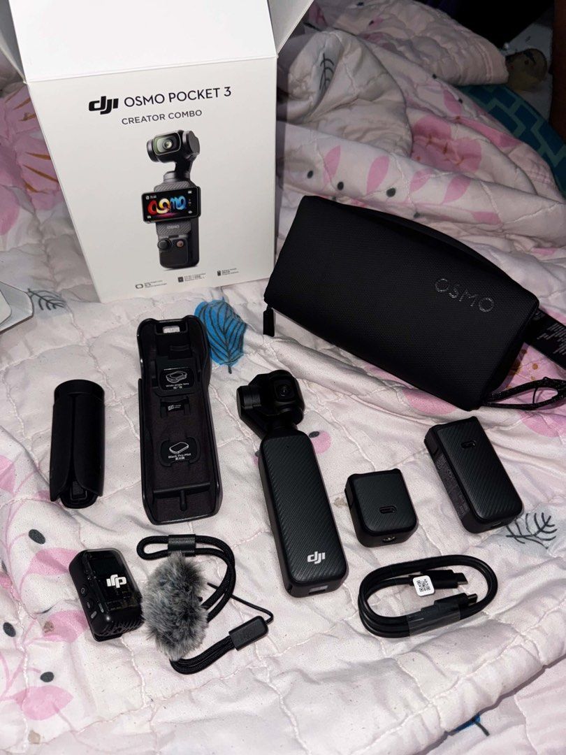 DJI Osmo pocket 3 CREATOR Combo (Category: Cameras) located in Manila. Submitted by ambishiii (Listing ID 1467033022, Image 1). Description: used once. bought less thab 2 months ago. pm for more photo and video real time.