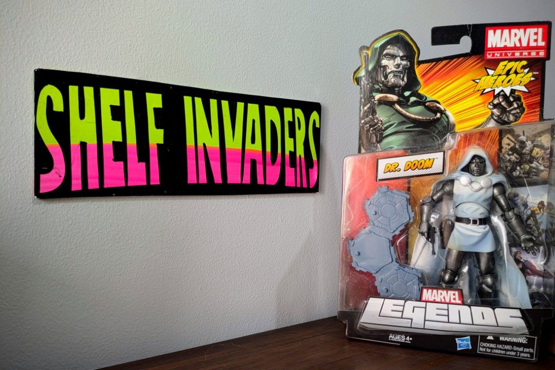 Dr Doom Future Foundation / White Costume Variant (Category: Character Goods) located in Manila. Submitted by shelfinvaders (Listing ID 1467023988, Image 1). Description: Brand new, sealed box 8/10 figure 8/10 (some discoloration).