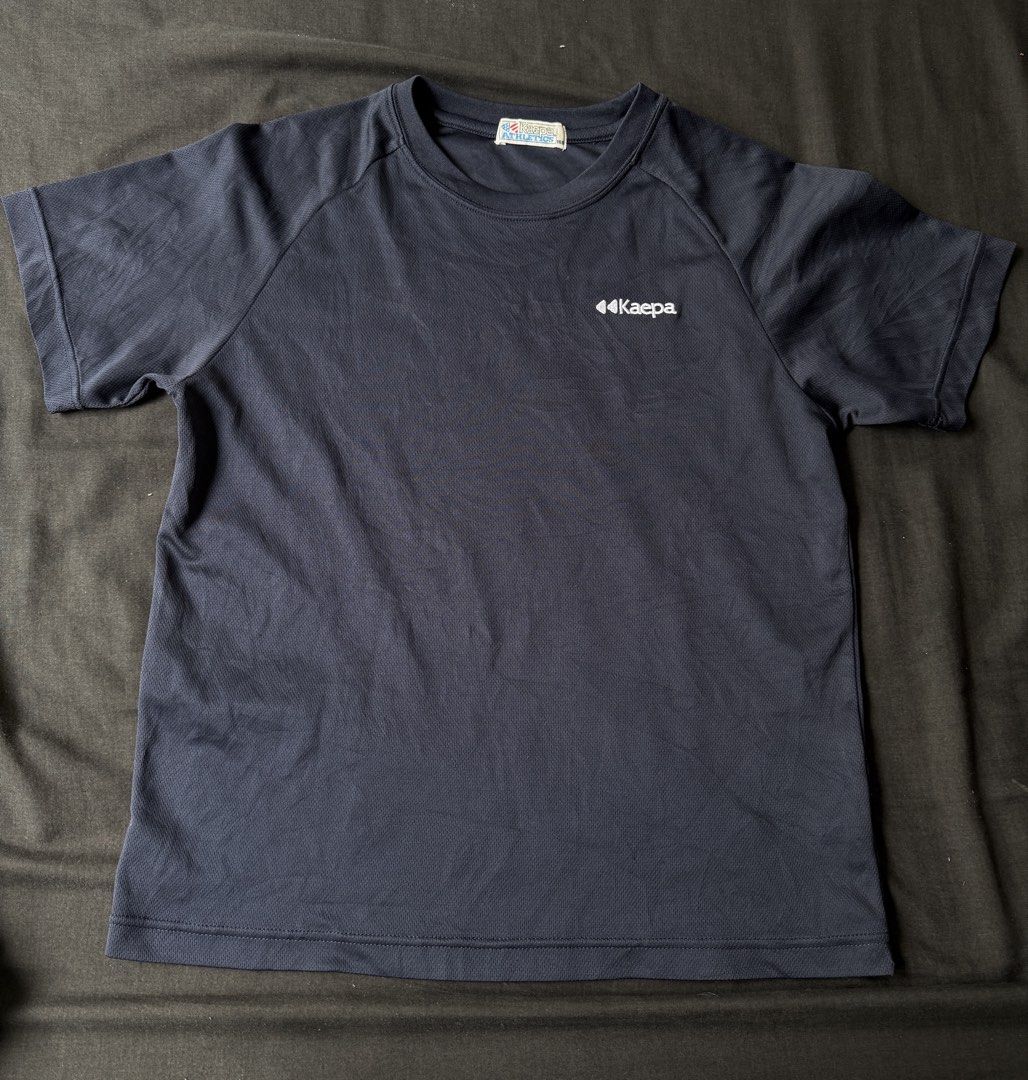 Dri-fit Kaepa Navy Blue (Category: Tshirts & Polo Shirts ) located in Naga. Submitted by futurenostalgia (Listing ID 1467019682, Image 1). Description: Kaepa Navy Blue Dri-Fit Sports Shirt * Color: Navy Blue * Length: 23 inches * Width: 17.5 inches * Material: Dri-Fit * Best fit: Small to Medium Lightweight and comfortable, perfect for badminton, pickleball, and other sports or physical activities. Feel free to message me if you have any question