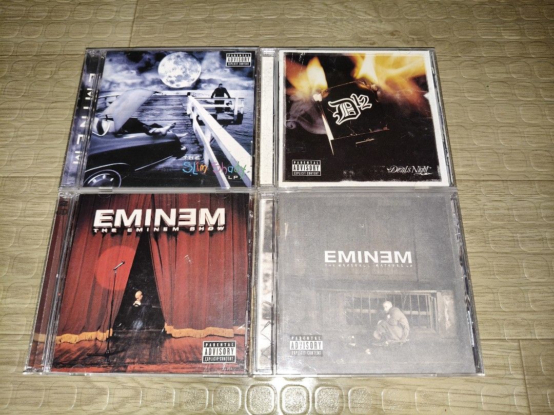 EMINEM LOT SALE CDS (Category: CDs & DVDs) located in Manila. Submitted by musiccdshopnew (Listing ID 1466981618, Image 1). Description: .