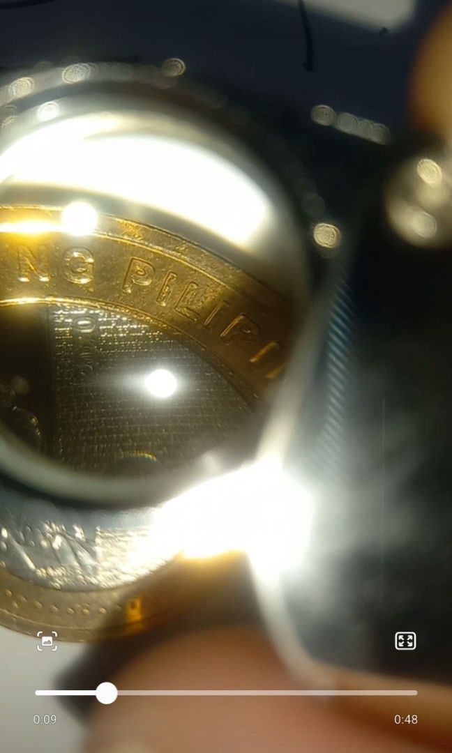 Error Coins and Collectibles (Category: Looking For) located in Manila. Submitted by collectorcoins (Listing ID 1467026434, Image 2). Description: 20 peso error coin (Overlapping Print Front and Back).