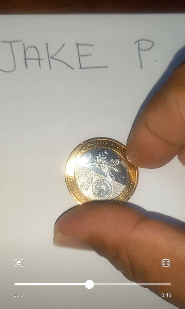 Error Coins and Collectibles (Category: Looking For) located in Manila. Submitted by collectorcoins (Listing ID 1467026434, Image 3). Description: 20 peso error coin (Overlapping Print Front and Back).